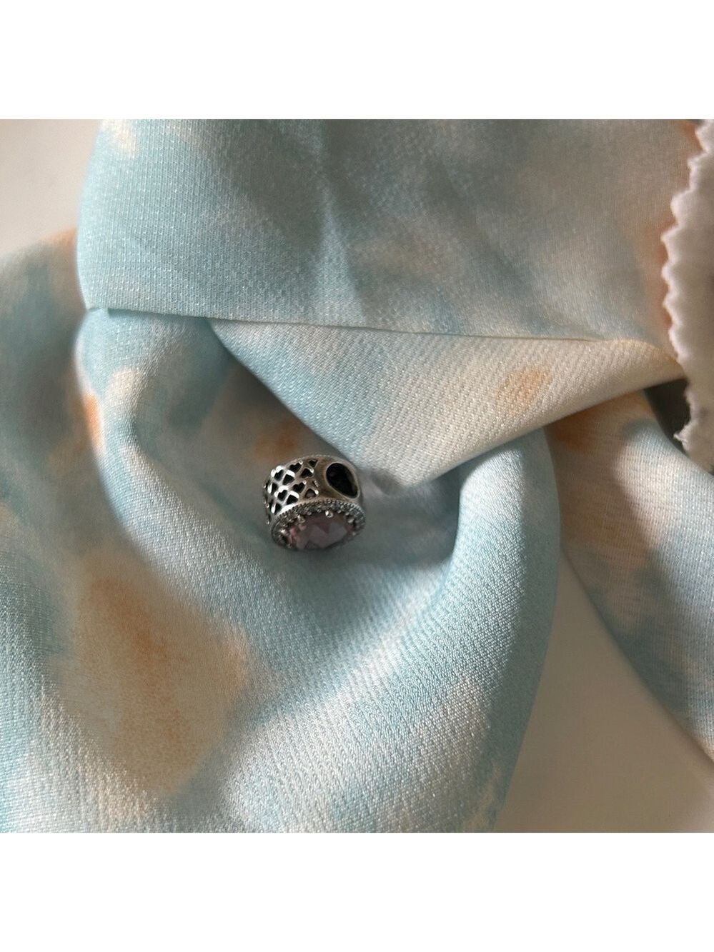 Pandora Purple and Silver Bracelet Charm - Picture 2 of 5